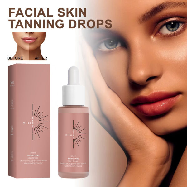 SunGlow Drops™ – Self-Tanning Face & Body Serum